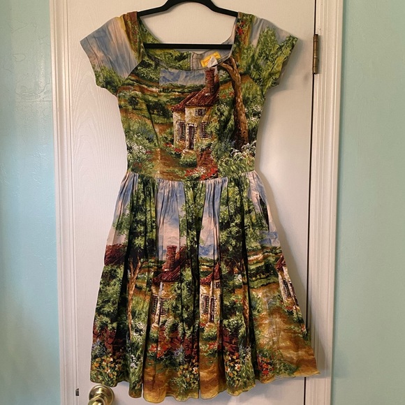 Bernie Dexter Kelly Dress in Atomic print